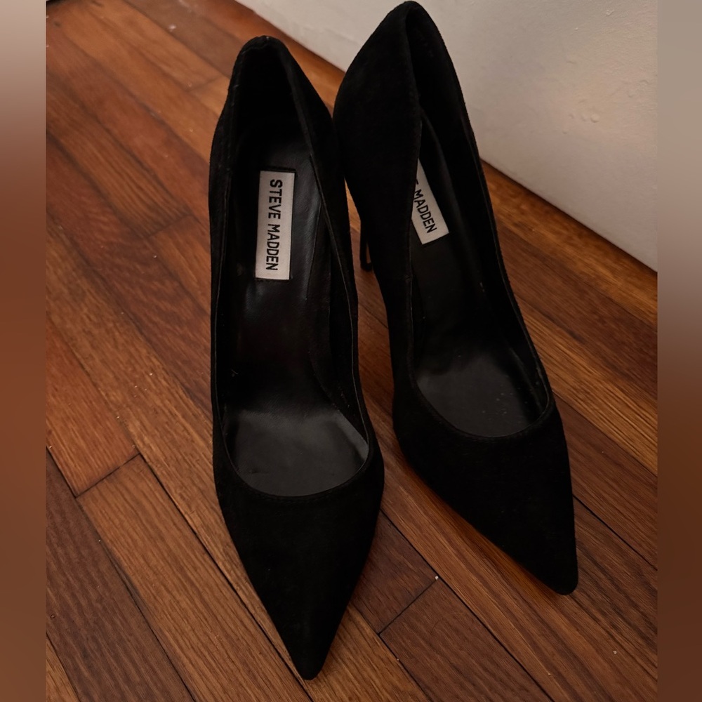 Steve Madden Black Women's Heels